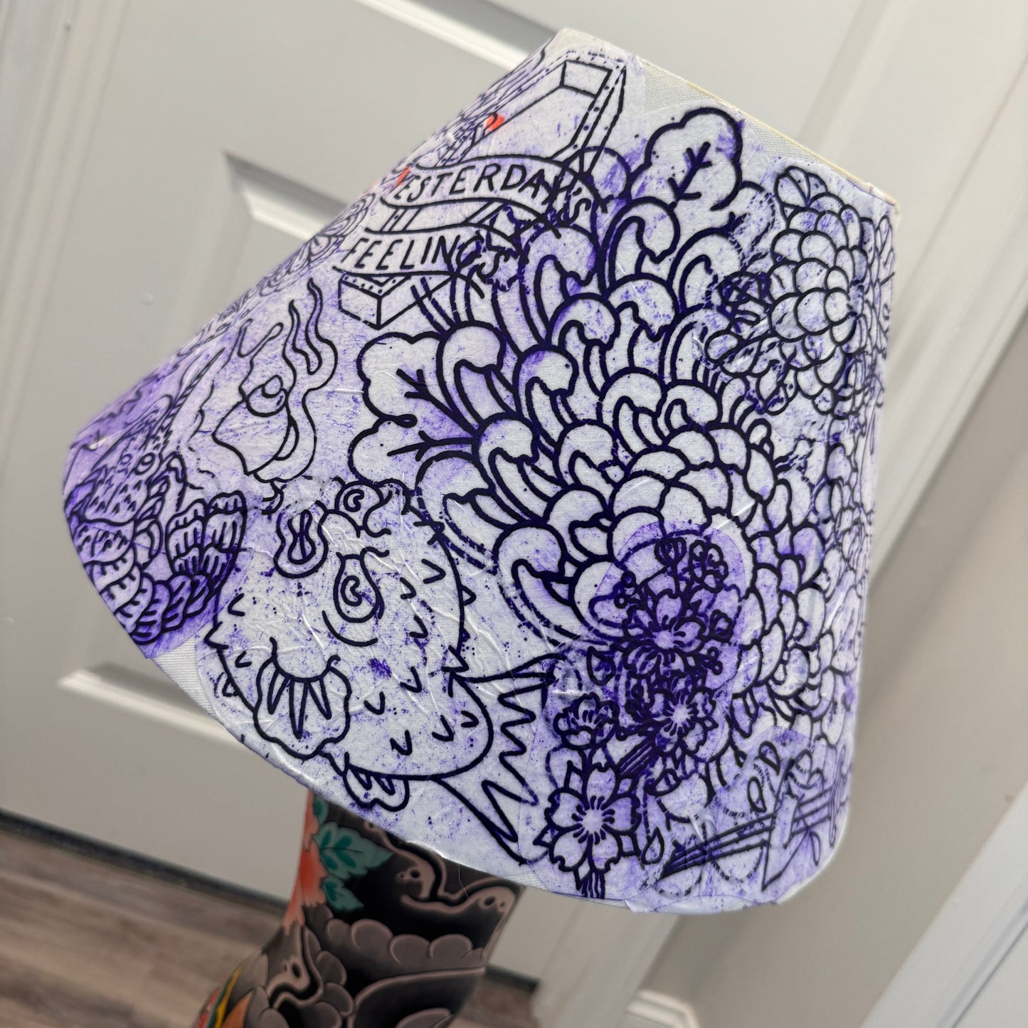 Leg Lamp - Hannya Snake