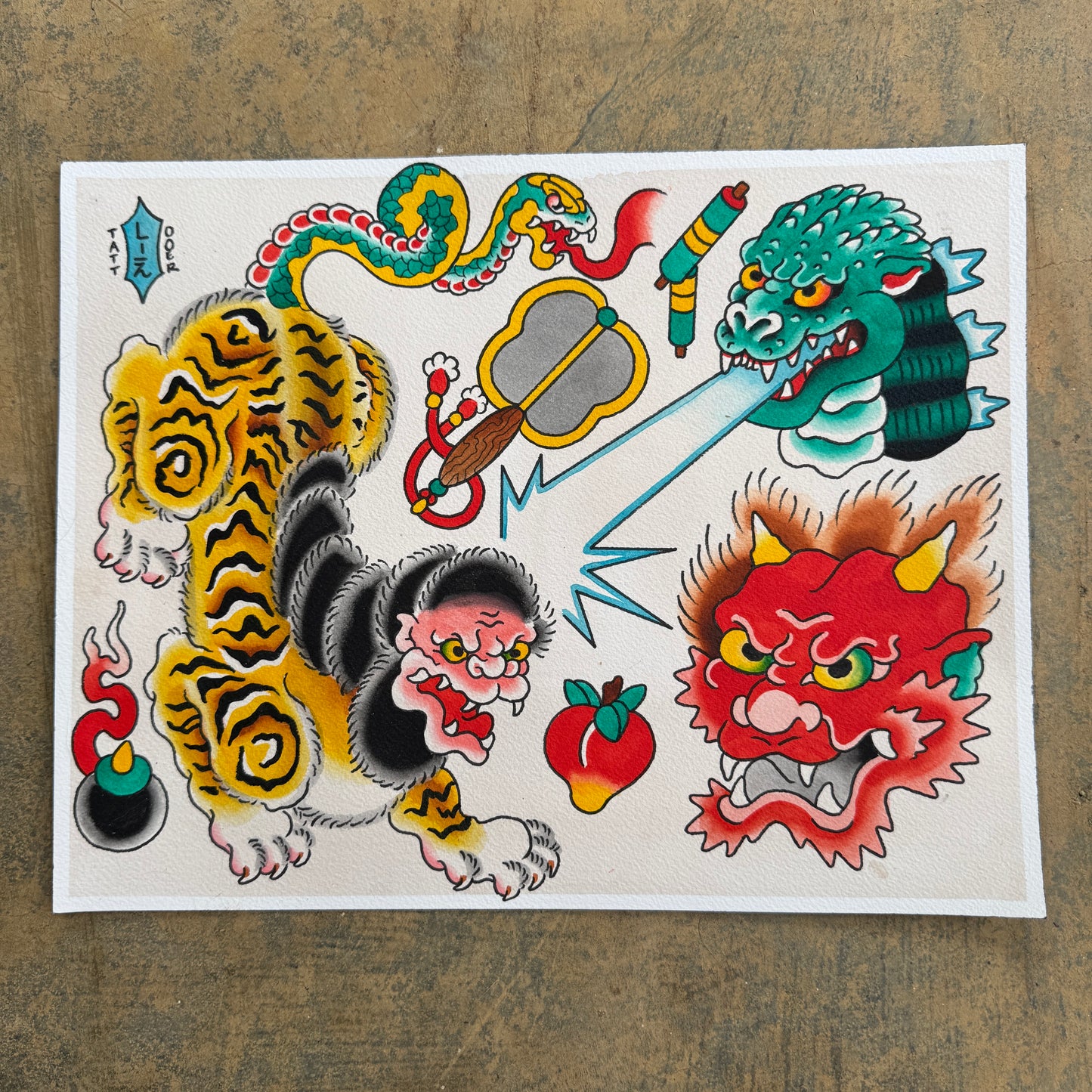 Nue Flash Sheet - Print